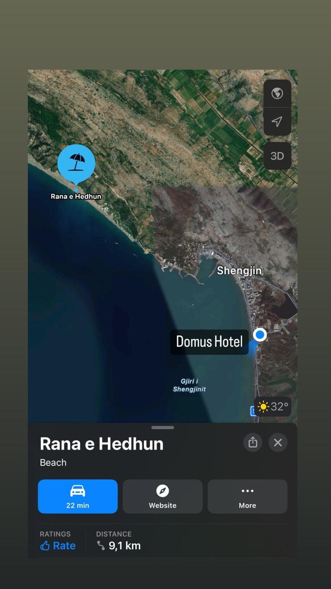 Domus Hotel & Apartments Shëngjin 외부 사진